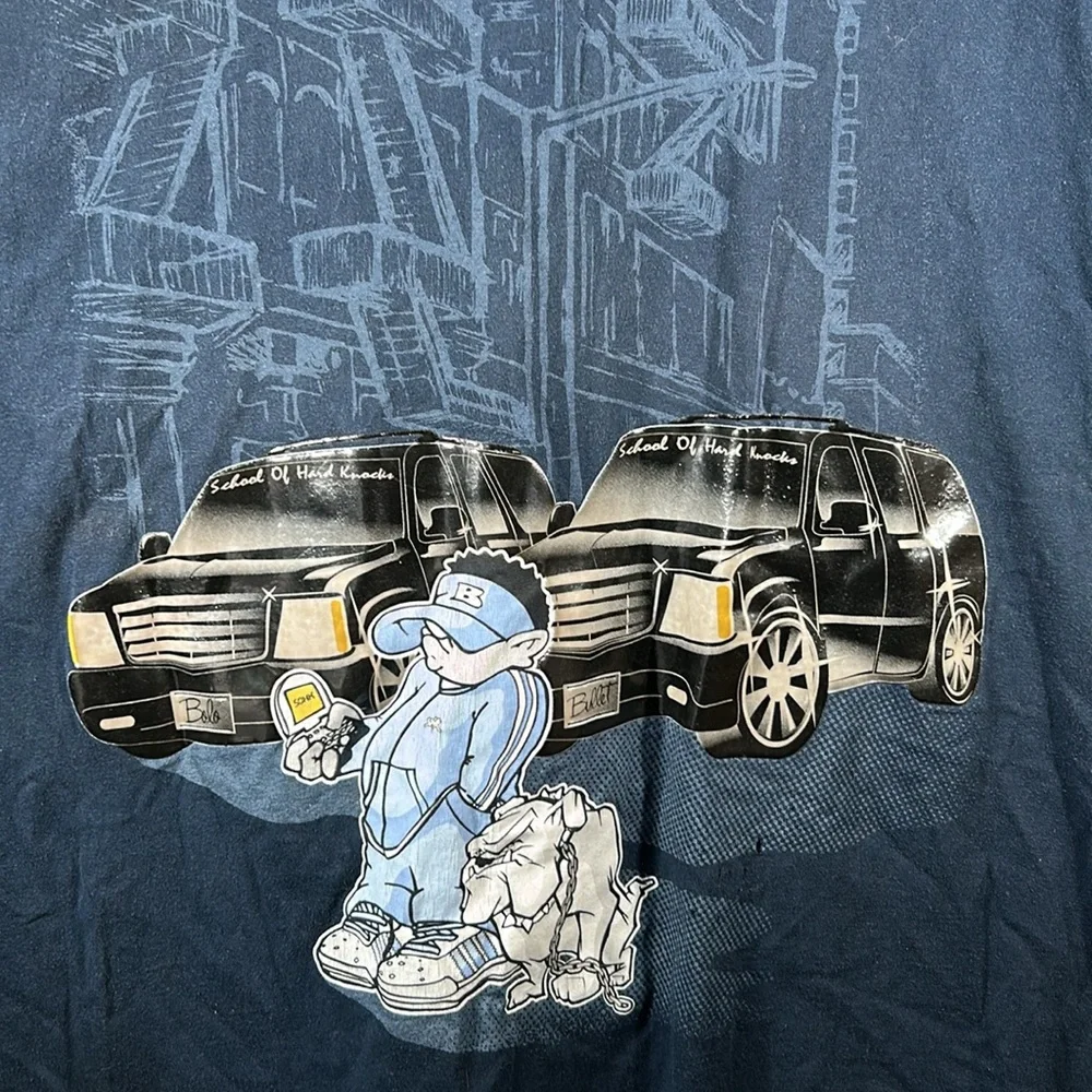 Vintage 90s Hard Knocks T-shirt 4XL
School of Hard Knocks - Picture 2 of 5